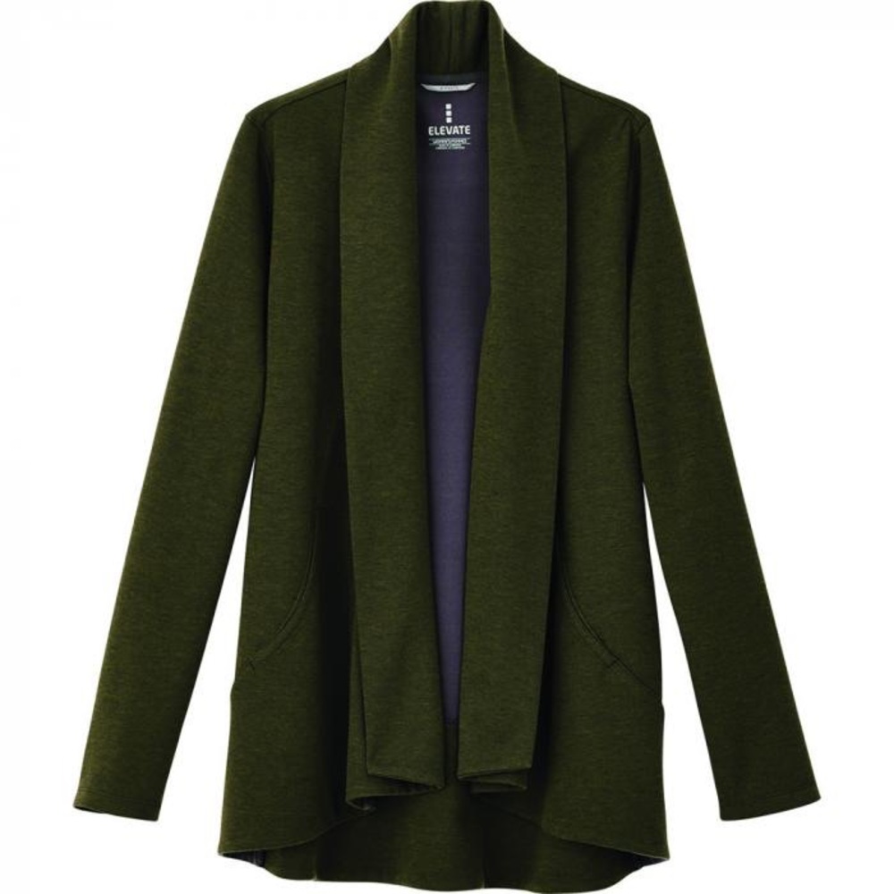 Elevate Equinox Knit Blazer in Army Green Size M